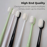 Extra Soft Toothbrushes for Sensitive Gums with Micro Nano Bristle each